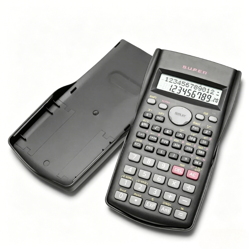 Scientific Calculator For Secondary School - 휴대용 2줄 과학 계산기 240가지 기능