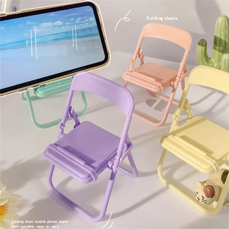 Desk Accessories - 귀여운 의자 모양 휴대폰 거치대, 창의적인