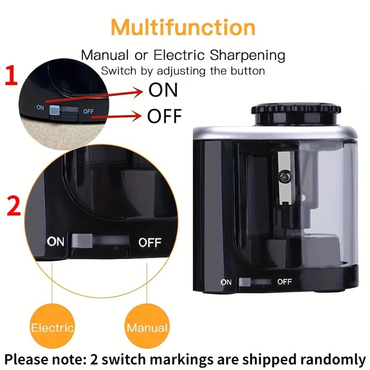 자동 전기 연필깎이 연필깎이 6-8mm 연필깎이 가정  - Electric Pencil Sharpener Usb 리뷰 및 가격