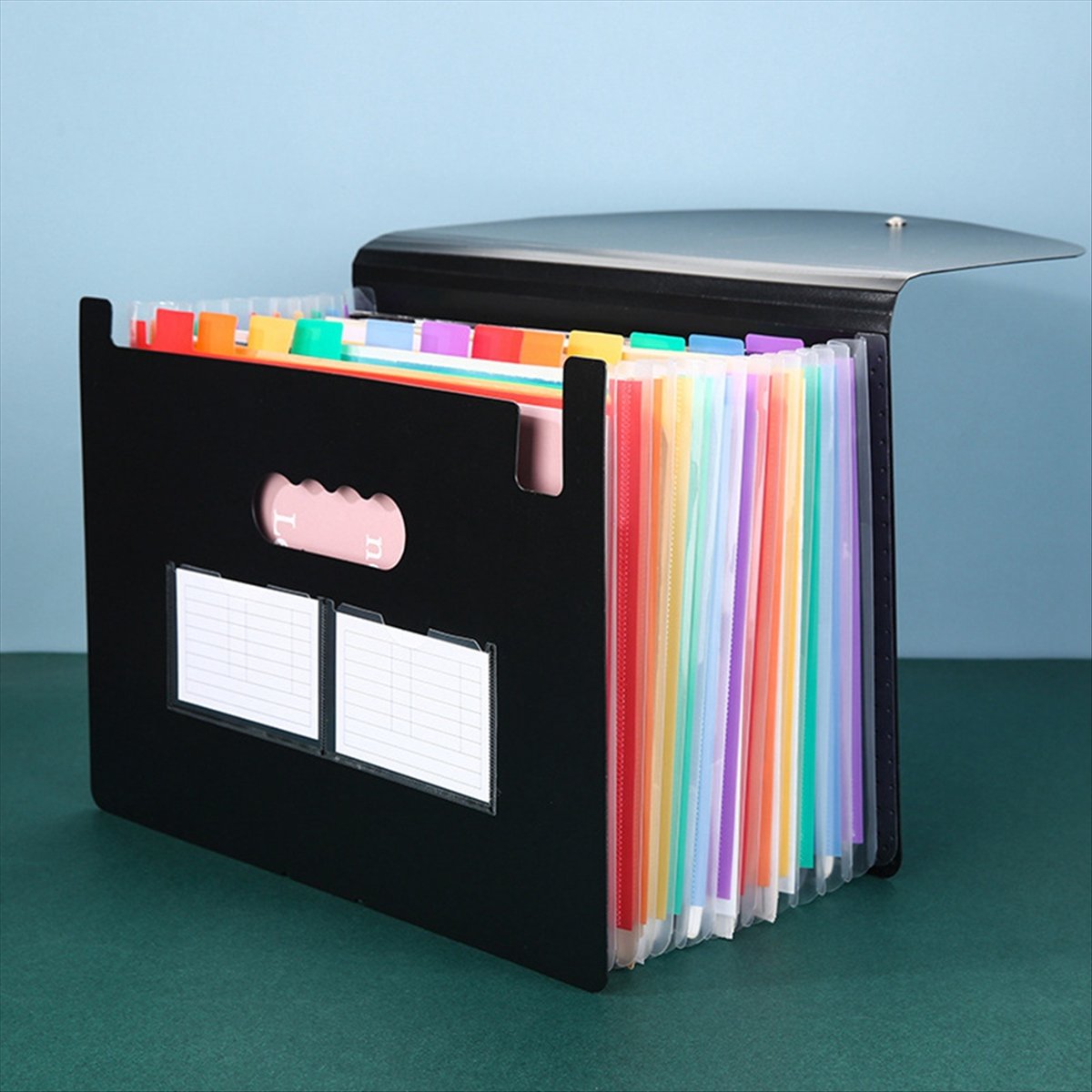 AT16 13포켓 확장형 파일 폴더 A4 확장형 파일  - Expandable Accordion File Folder 13 Pockets 리뷰 및 가격