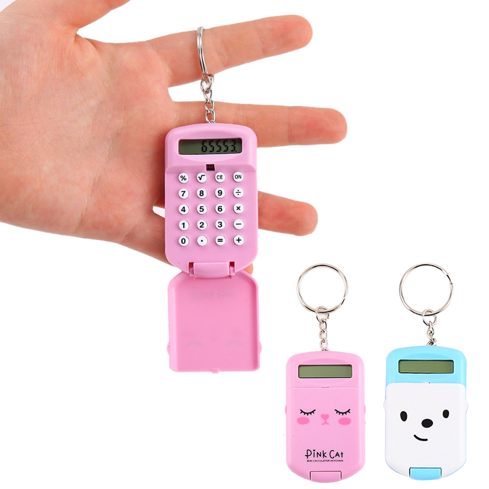 미니 계산기 키 체인 8 자리 디스플레이와 귀여운 만화 - Scientific Calculator For Secondary School 리뷰 및 가격