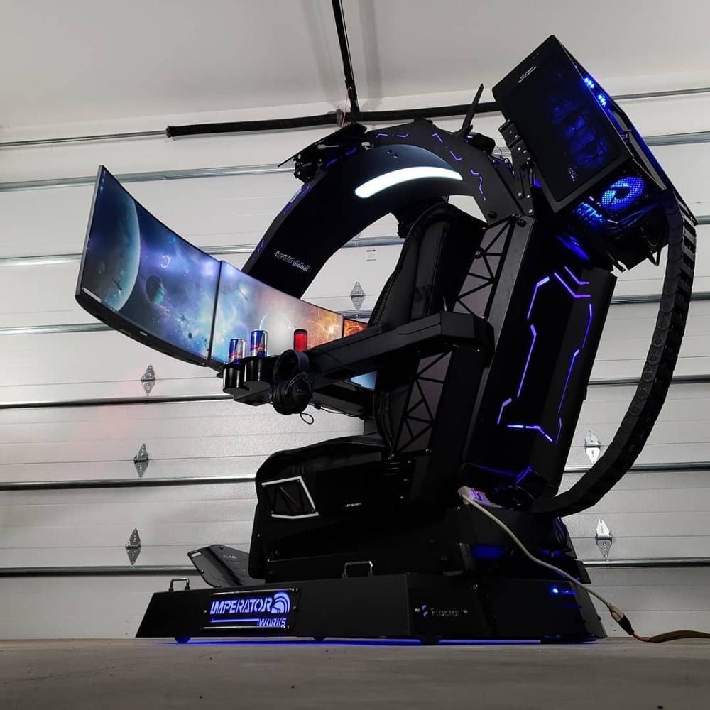 CES 핫 임페라토르 웍스 IW R1 컴퓨터 조종석 정 - Office Furniture 리뷰 및 가격