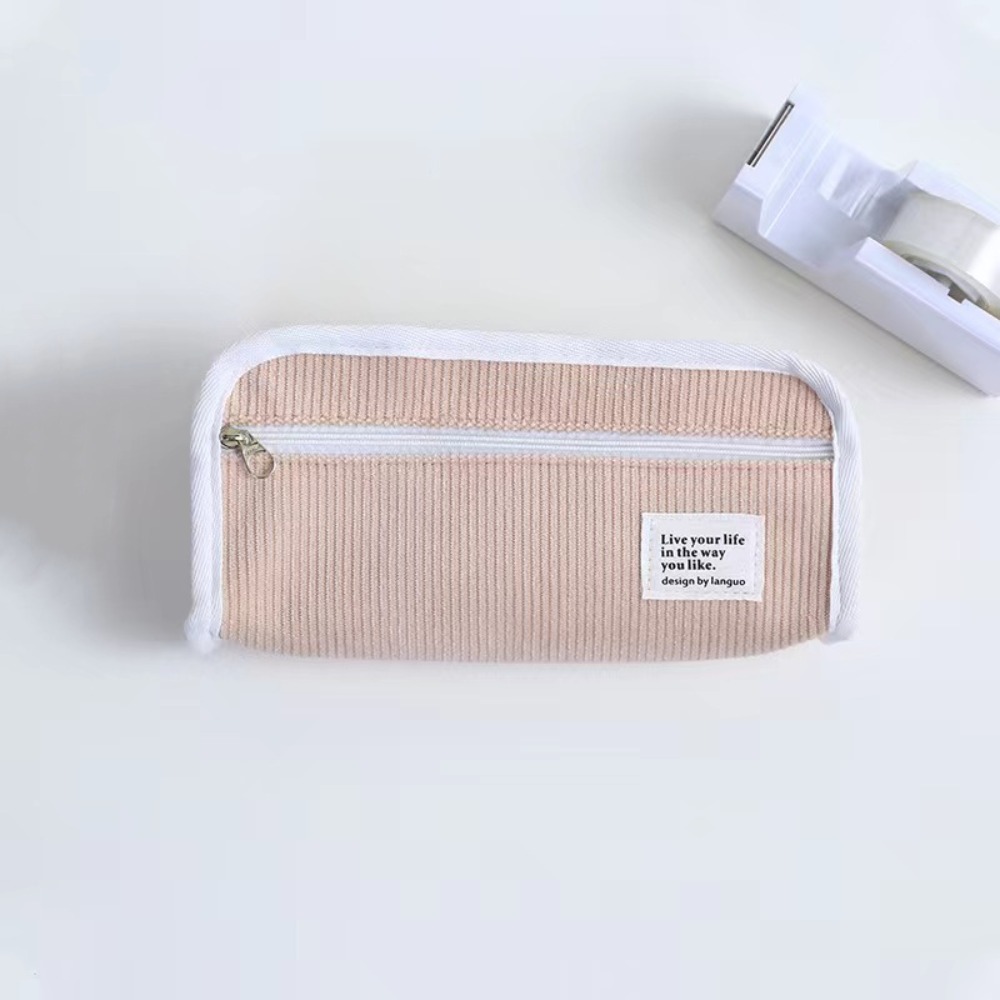 핑크 블루 그레이 인스 스타일 문구 가방 데스크탑 수납 - Aesthetic Large Pencil Case Pouch 리뷰 및 가격