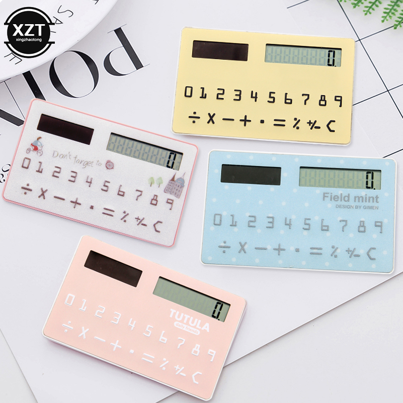 휴대용 카드 계산기 미니 태양열 계산기, 학생 학교 용 - Scientific Calculator For Secondary School 리뷰 및 가격