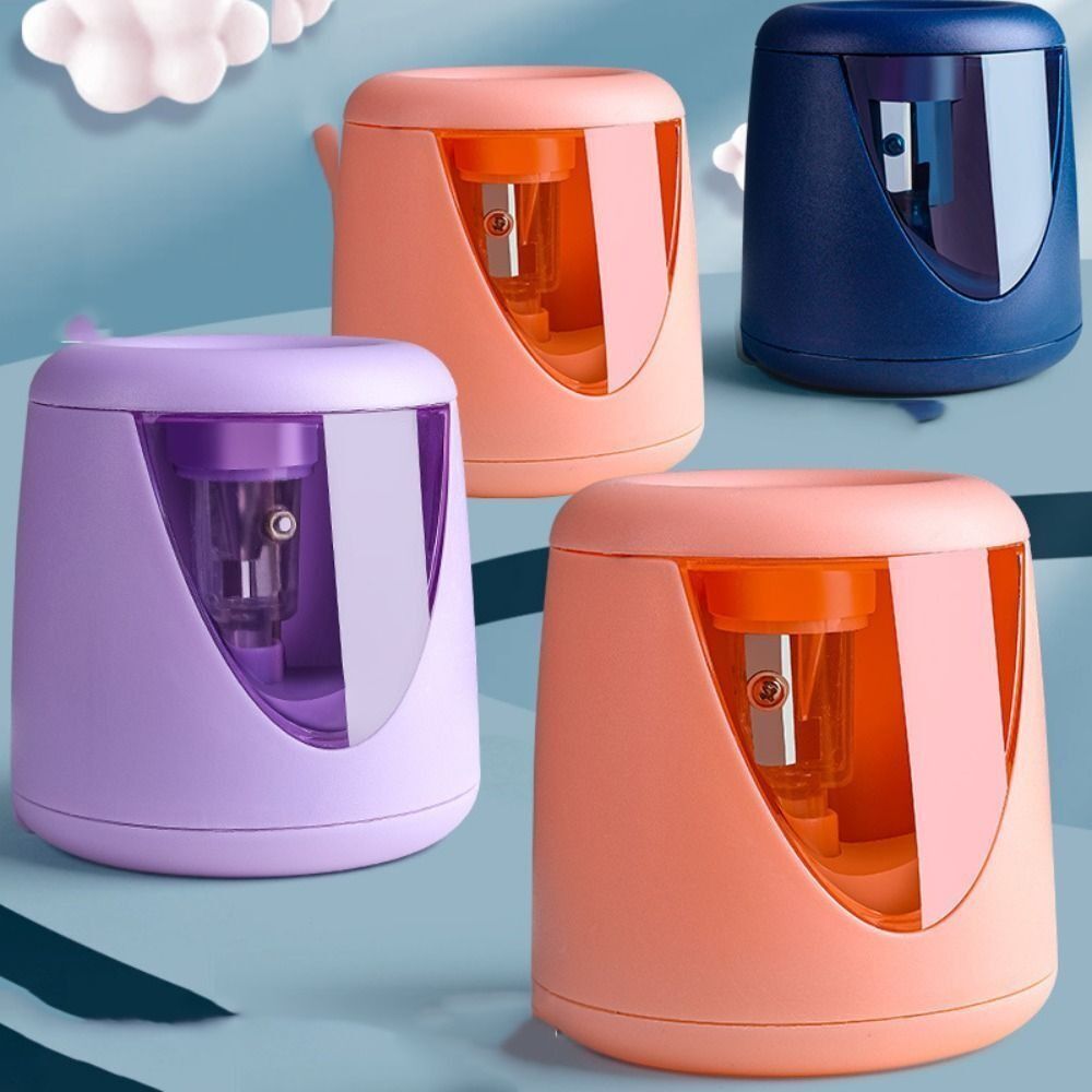 스티커 사무실 학용품 만화 전동 연필깎이 기계식 도구  - Electric Pencil Sharpener Usb 리뷰 및 가격