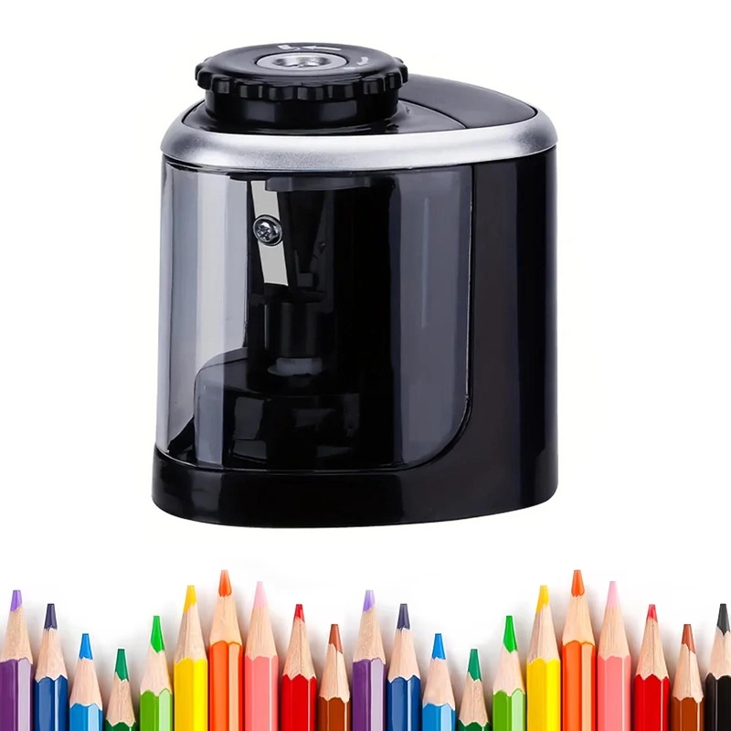 데스크탑 전기 연필 깎이 자동 6-8mm 연필 커터 학 - Electric Pencil Sharpener Usb 리뷰 및 가격