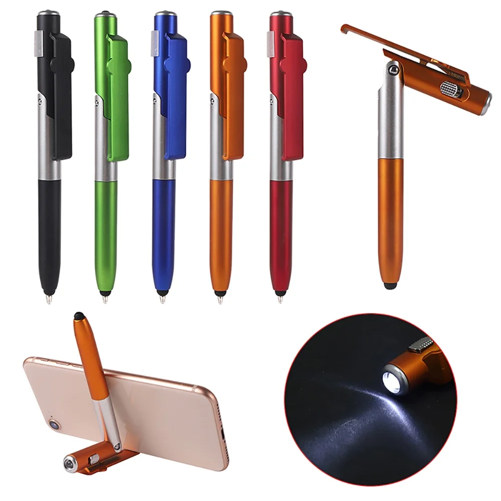 4-in-1 다기능 접이식 휴대폰 홀더 볼펜 내장형 야 - Writing Tools 리뷰 및 가격