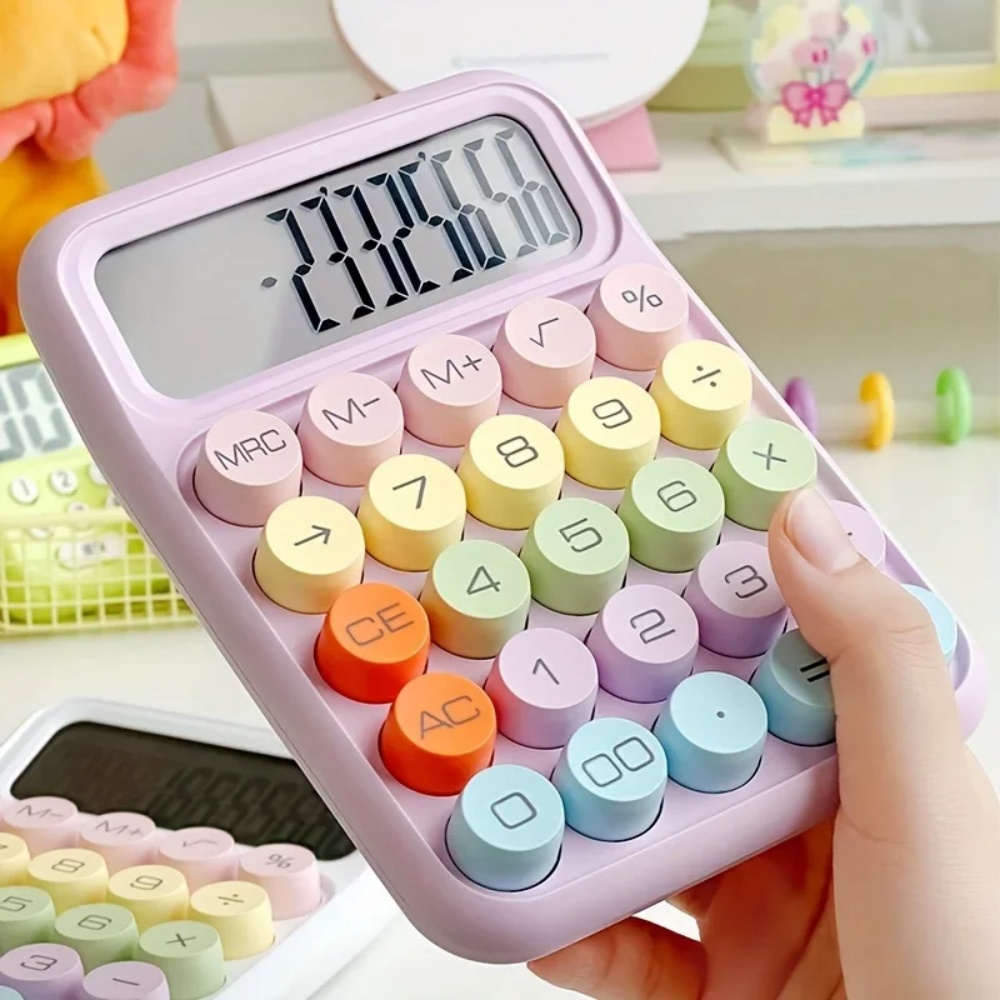 키보드 계산기 사무실 12 자리 기계식 버튼 계산기 귀 - Scientific Calculator For Secondary School 리뷰 및 가격