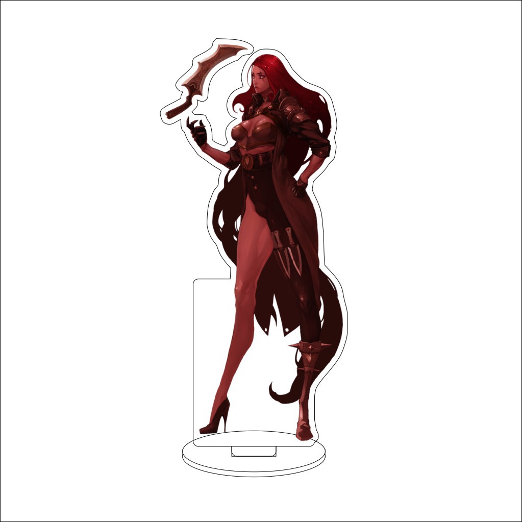 16CM 애니메이션 야수오 카이사 세라핀 아칼리 자야  - Desk Accessories 리뷰 및 가격