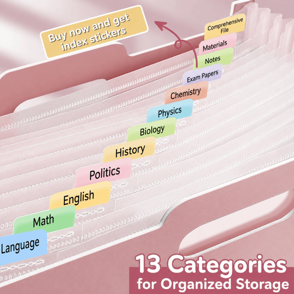 13 포켓 확장 파일 폴더 A4 수직 아코디언 문서 정 - Expandable Accordion File Folder 13 Pockets 리뷰 및 가격